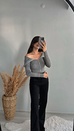 Zra Premium Kalite Toparlayıcı Straight Jean Siyah