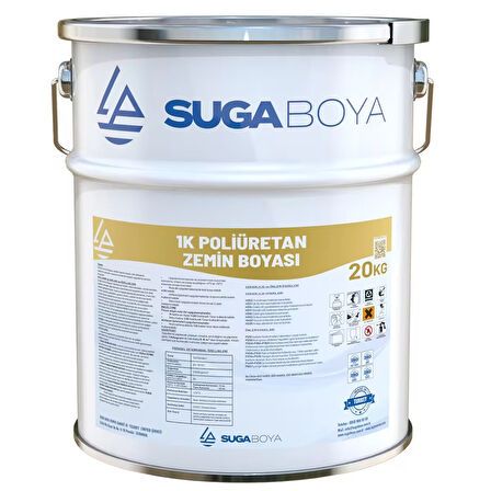SUGA  1K POLİÜRETAN ZEMİN BOYASI 20 KG