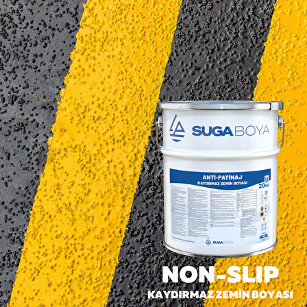 SUGA ANTİ-PATİNAJ KAYDIRMAZ ZEMİN BOYASI 20 KG