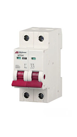 25A 2 KUTUP 6KA B TİPİ OTOMATİK SİGORTA