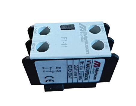 AC-3 ÜST BLOK A KONTAKTÖR (1NO+1NC)