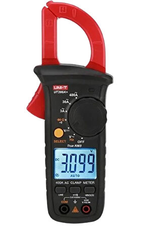 DİJİTAL KELEPÇE PENS AMOERMETRE 200A+