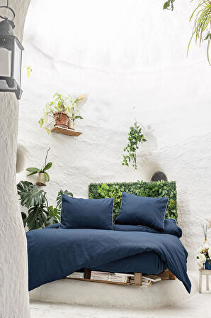 Denim Tek Kişilik Luxart Root Biyeli Nevresim Takımı