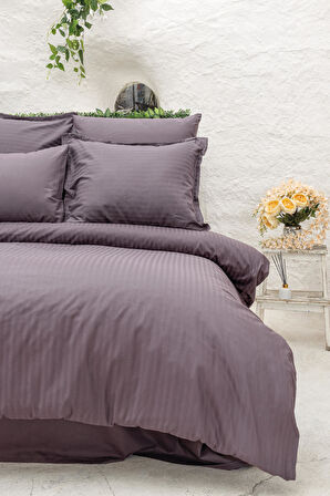 Infinity Berry Poplin Çift Kişilik Nevresim Takımı