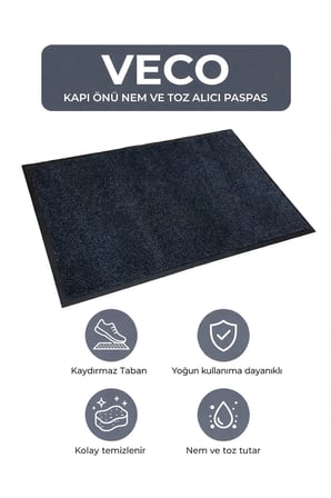 Veco Nem Alıcı Paspas Kapı Önü Paspası