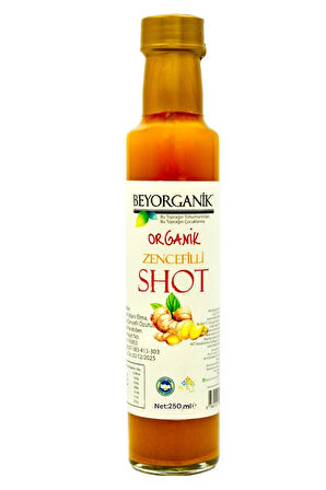 Beyorganik Organik Zencefilli Shot 250 ml