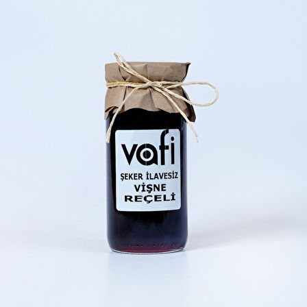 Vafi Şekersiz Vişne Reçeli 300 g