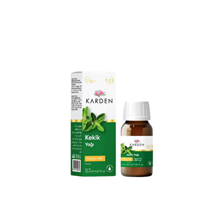 Karden Kekik Yağı 20 ml