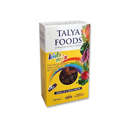 Talya Foods Kids Mix Ispanak-Pancar Karışık Sebzeli Makarna 200 gr