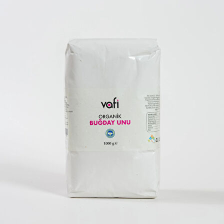 Vafi Organik Buğday Unu 1 kg MG