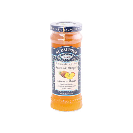 ST. Dalfour France Şekersiz Ananas Mango Reçeli 284 gr