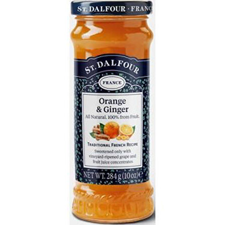 St Dalfour Portakal V e Zencefil Reçeli 284 gr