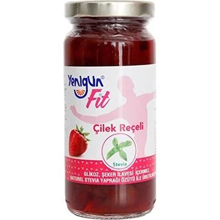 Yenigün Stevialı Fit Çilek Reçeli 280 gr