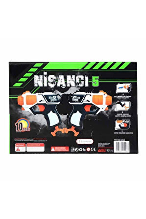 6060 Blaze Storm Nişancı 5 Ikili Nerf Silah Oyuncak Seti