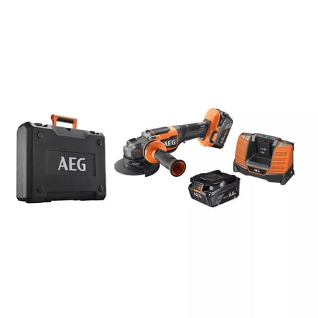 AEG BEWS 18-125BLPX2-502C Şarjlı Taşlama Makinesi Kömürsüz 125 mm