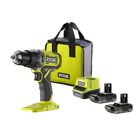 RYOBI RPD18-2C20S Akülü Darbeli Matkap Çift Akülü 18V Li-Ion 2Ah