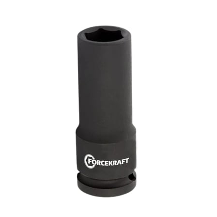 FORCEKRAFT 1/2 Altı Köşe Havalı Derin Lokma 19 mm