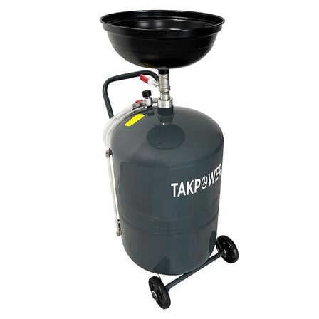 TAKPOWER YB102 Havalı Yağ Boşaltma Tankı 100 LT