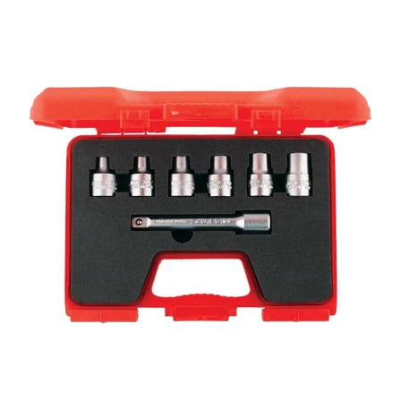 IZELTAS 1/2 Torx Uçlu Lokma Takımı 7 Parça