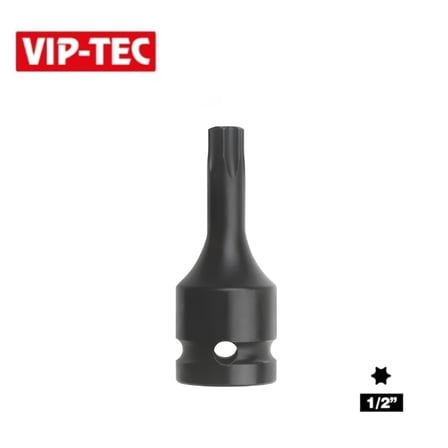 VIP-TEC 1/2 T45 Havalı Lokmalı Torx Uç 43 mm
