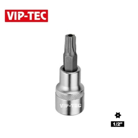 VIP-TEC 1/2 T27 Lokmalı Torx Uç Delikli Kısa
