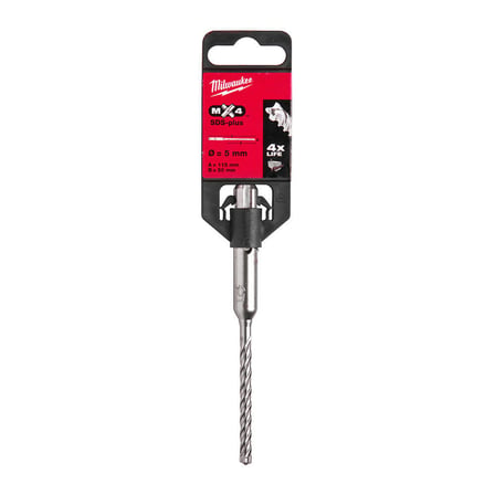 MILWAUKEE SDS-PLUS MX4 Elmaslı Matkap Ucu 5 x 115 mm