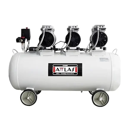 ATTLAS SC 30100 J 100 LT Sessiz Monofaze Hava Kompresörü 3 HP