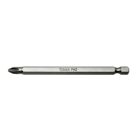 TOMAX PH2 Bits Vidalama Yıldız Uç Uzun 200 mm