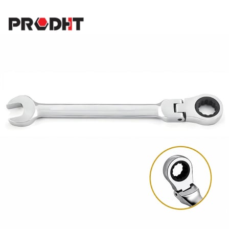 PRODHT Mafsallı Cırcır Kombine Anahtar 11 mm
