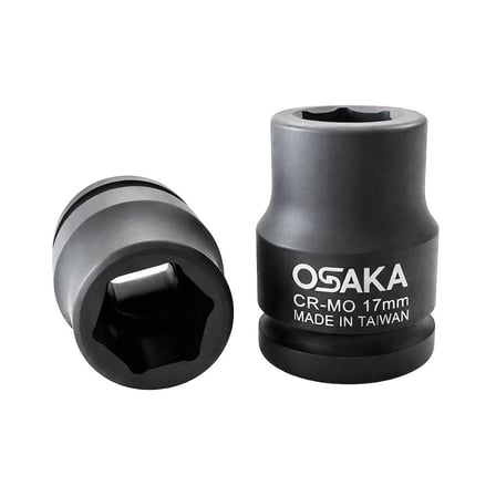 OSAKA 1/2 Altı Köşe Havalı Lokma 17 mm