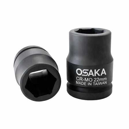 OSAKA 1/2 Altı Köşe Havalı Lokma 22 mm