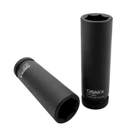 OSAKA 1/2 Altı Köşe Havalı Derin Lokma 12 mm