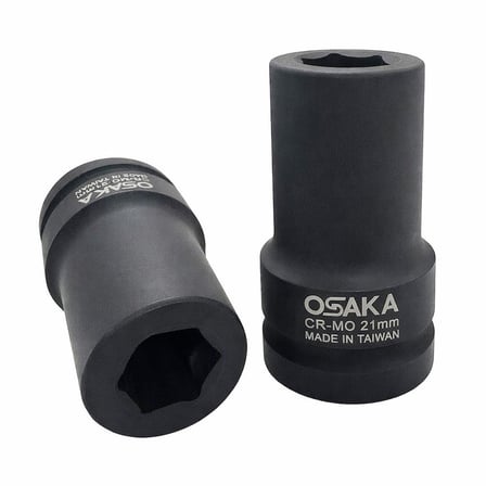 OSAKA 1" Altı Köşe Havalı Derin Lokma 21 mm