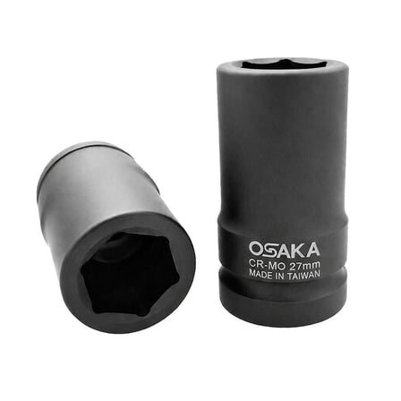 OSAKA 1" Altı Köşe Havalı Derin Lokma 27 mm