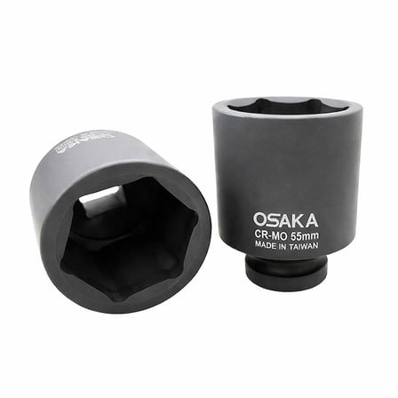 OSAKA 1" Altı Köşe Havalı Derin Lokma 55 mm