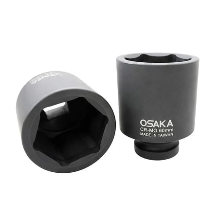 OSAKA 1" Altı Köşe Havalı Derin Lokma 60 mm