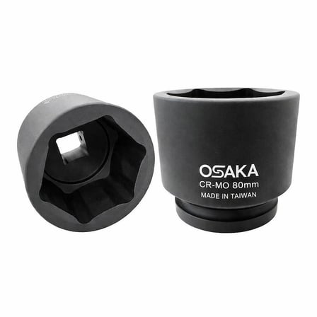 OSAKA 1" Altı Köşe Havalı Lokma 80 mm