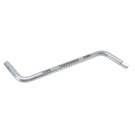 TAKPOWER İki Ağız Z Tipi Tapa Anahtarı 8 x 10 mm