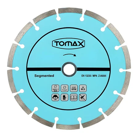 TOMAX Segmentli ElmasBeton Kesici Disk 115 mm