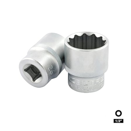 IZELTAS 1/2 On İki Köşe Yıldız Lokma 28 mm