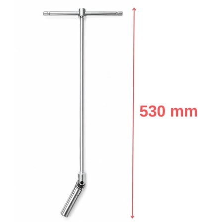 RICO T Kolu Mafsallı Buji Lokma Anahtarı 16 mm