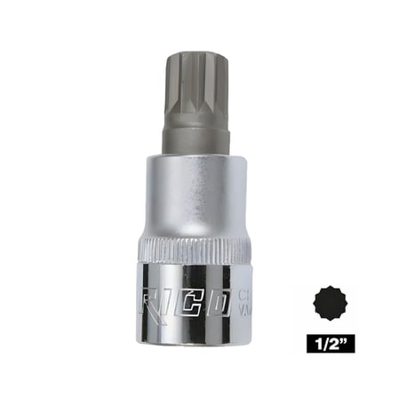RICO 1/2 M6 Lokmalı Bits Uç Kısa 58 mm