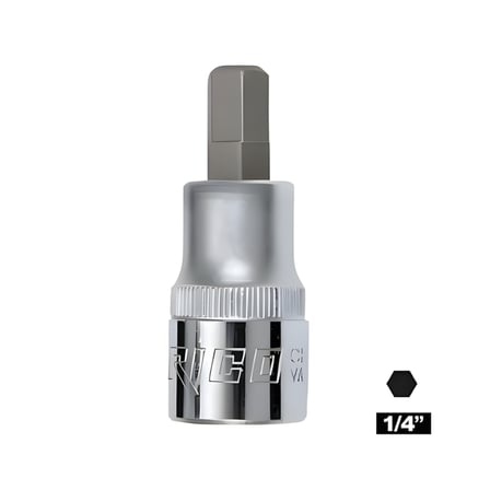 RICO 1/4 H8 Lokmalı Allen Uç Kısa 8 mm