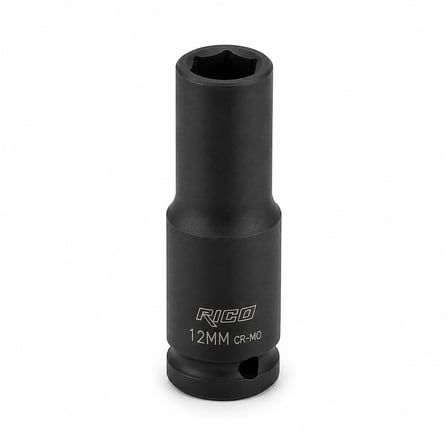 RICO 1/2 Altı Köşe Havalı Derin Lokma 12 mm