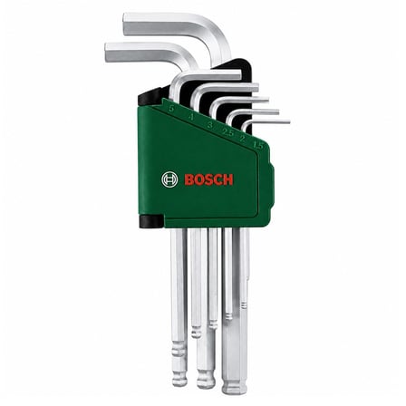 BOSCH Allen Anahtar Takımı Hex 9 Parça