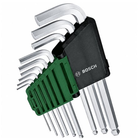 BOSCH Allen Anahtar Takımı Hex 9 Parça