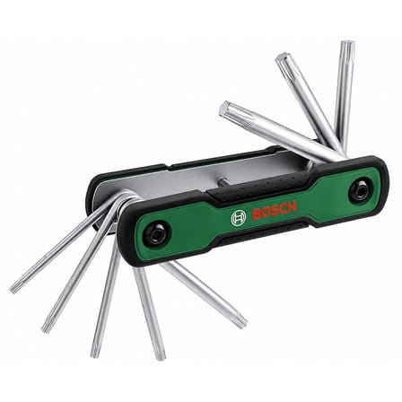 BOSCH Katlanır Torx Alyan Anahtar Takımı 8'i 1 Arada