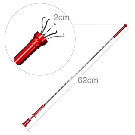 RICO Işıklı Spiralli Makinist Parmağı Parça Bulucu ve Tutucu 620 mm