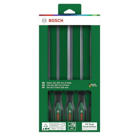 BOSCH Metal Eğe Seti 5 Parça