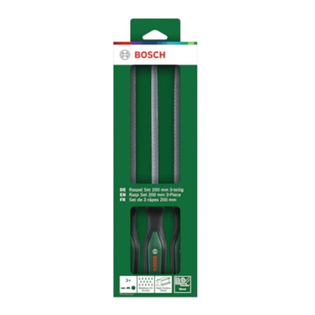 BOSCH Ahşap Eğe Seti 3 Parça